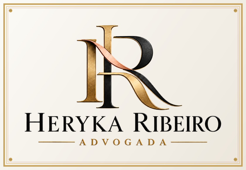 Placa Oficial Heryka Ribeiro Advocacia